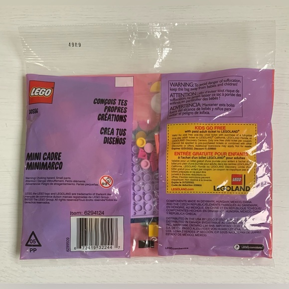LEGO DOTS Mini Frame 30556 Polybag New - Picture 2 of 2